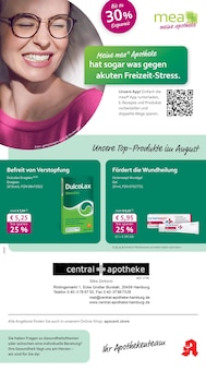 Aktueller mea - meine apotheke Prospekt "Unsere August-Angebote" Seite 1 von 4 Seiten