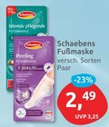 Fußmaske von Schaebens im aktuellen budni Prospekt