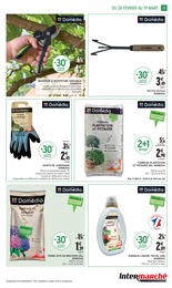 Prix et réduction Jardinage dans le prospectus Intermarché en cours Offre Jardinage dans le catalogue Intermarché du moment à la page 15