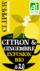 INFUSION BIO CITRON GINGEMBRE CLIPPER - CLIPPER à 2,19 € dans le catalogue Auchan Supermarché