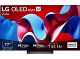 OLED77C47LA OLED evo TV (Flat, 77 Zoll / 195 cm, 4K, SMART TV, webOS 24 mit ThinQ) im MediaMarkt Saturn Prospekt OLED77C47LA OLED evo TV (Flat, 77 Zoll / 195 cm, 4K, SMART TV, webOS 24 mit ThinQ) von LG im aktuellen MediaMarkt Saturn Prospekt für 2.530,72 €
