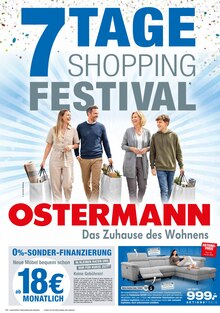 Sitzmöbel im aktuellen Ostermann Prospekt (Gelsenkirchen) Sitzmöbel im Ostermann Prospekt "7 TAGE SHOPPING FESTIVAL" mit 12 Seiten (Gelsenkirchen)