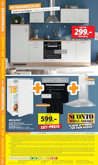 Kühlschrank im aktuellen Sconto SB Prospekt (Paderborn) Kühlschrank im Sconto SB Prospekt "Tiefpreisgarantie" mit 4 Seiten (Paderborn)