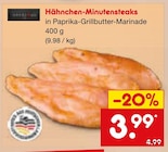 Aktuelles Hähnchen-Minutensteaks Angebot bei Netto Marken-Discount in Moers ab 3,99 €