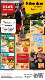 REWE Prospekt für Mülheim mit 30 Seiten REWE Prospekt "Dein Markt" für Mülheim, 30 Seiten, 27.07.2026 - 01.08.2026