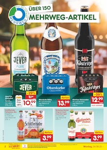Bier im Netto Marken-Discount Prospekt "Aktuelle Angebote" mit 61 Seiten (Schwerin)