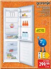 Kühl-/Gefrierkombination RK4182PS4 Angebote von Gorenje bei Marktkauf Schweinfurt für 299,99 €