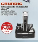 Aktuelles Multiharrschneider inkl. Ladestation MGK6840 Angebot bei V-Markt in Regensburg ab 29,99 €