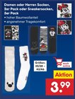 Damen oder Herren Socken Angebote bei Netto Marken-Discount Pirmasens für 3,99 €