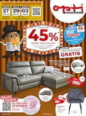 Couch im Opti-Wohnwelt Prospekt in Saarlouis Aktueller Opti-Wohnwelt Prospekt mit Couch, "Möbel und Küchen Spartage", Seite 1