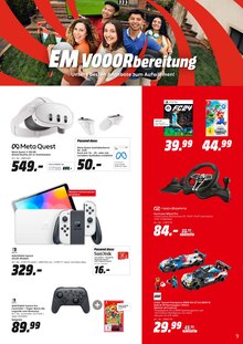 Nintendo im MediaMarkt Saturn Prospekt "LET'S GO DEALS - EM VOOORbereitung" mit 12 Seiten (Saarbrücken)