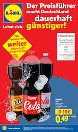Limonade im Lidl Prospekt Limonade im Lidl Prospekt Der PreisfĂĽhrer macht Deutschland dauerhaft gĂĽnstiger! auf S. 1