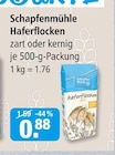 Haferflocken Zart im V-Markt Prospekt Haferflocken Zart von Schapfenmühle im aktuellen V-Markt Prospekt für 0,88 €
