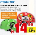 Kinder-Fahrradhelm BMX Angebote von Fischer bei Marktkauf Ludwigsburg für 14,99 €