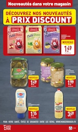 Prix et réduction Mayonnaise dans le prospectus Aldi en cours Offre Mayonnaise dans le catalogue Aldi du moment à la page 11