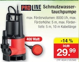 Aktuelles Schmutzwasser-Tauchpumpe Angebot bei Zimmermann in Bremen ab 29,99 €
