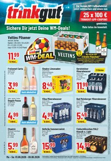Trinkgut Prospekt der Woche "Aktuelle Angebote" Seite 1, 01.06.2026 bis 06.06.2026 für Kerken Aktueller Trinkgut Prospekt "Aktuelle Angebote" Seite 1 von 10 Seiten für Kerken
