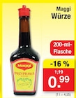 Würze im Angebot bei Zimmermann in Wilhelmshaven Würze Angebote von Maggi bei Zimmermann Wilhelmshaven für 0,99 €
