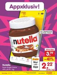 Netto Marken-Discount Nutella im Prospekt Netto Marken-Discount Nutella im Prospekt