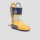 Bottes de pluie jaune garçon - La Halle à Grasse Bottes de pluie jaune garçon en promo chez La Halle Grasse à 17,99 €