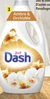 Lessive* liquide Ambre et Orchidée - Dash à 4,76 € dans le catalogue Supeco