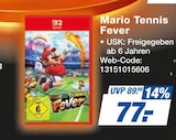 Mario Tennis Fever Angebote bei expert Lehrte für 77,00 €