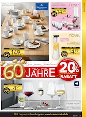 Aktueller BRAUN Möbel-Center Prospekt mit Wasser, "60 JAHRE BRAUN MÖBEL CENTER", Seite 21