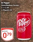 Dr Pepper Angebote von Dr Pepper bei GLOBUS Saarbrücken für 0,79 €