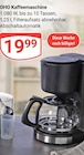 Kaffeemaschine im Angebot bei GLOBUS in Gera Kaffeemaschine Angebote von OHO bei GLOBUS Gera für 19,99 €
