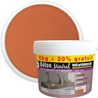 Promo Béton(d) minéral Résinence terracotta 6 kg + 20% gratuit à 44,90 € dans le catalogue Castorama à Melesse