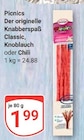 Picnics Der originelle Knabberspaß Angebote bei GLOBUS Saarlouis für 1,99 €