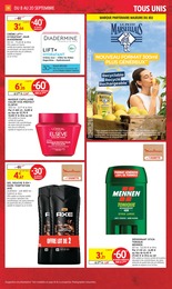 Prix et réduction Soin visage dans le prospectus Intermarché Super en cours Offre Soin visage dans le catalogue Intermarché Super du moment à la page 28