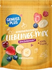 Gefriergetrocknete Früchte Erdbeeren oder Lieblings-Mix Angebote von Genuss Plus bei Rossmann Leverkusen für 2,49 €