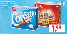 Nogger Mix oder Cornetto Classico bei Netto Marken-Discount in Neu-Ulm Nogger Mix oder Cornetto Classico im Angebot bei Netto Marken-Discount Neu-Ulm für 1,99 €