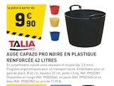 Auge capazo pro noire en plastique renforcée 42 litres à Tout Faire dans Mazères Auge capazo pro noire en plastique renforcée 42 litres à Tout Faire dans Mazères