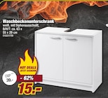 Waschbeckenunterschrank im Angebot bei POCO in Magdeburg Waschbeckenunterschrank Angebote bei POCO Magdeburg für 15,00 €