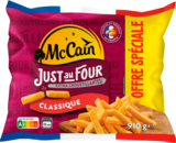 FRITES JUST AU FOUR SURGELÉES MC'CAIN - MCCAIN en promo chez Auchan Hypermarché Angoulême à 2,72 €