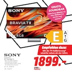 BRAVIA 7 II von SONY im aktuellen MediaMarkt Saturn Prospekt für 1.899,00 €