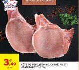 Intermarché Contact Morancez - Promo Côte de porc (Échine, Carré, Filet) Promo Côte de porc (Échine, Carré, Filet) à 3,49 € dans le catalogue Intermarché Contact à Morancez