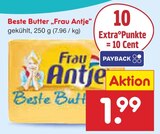 Beste Butter im Angebot bei Netto Marken-Discount in Rottenburg Beste Butter Angebote von Frau Antje bei Netto Marken-Discount Rottenburg für 1,99 €