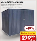 Metall Mülltonnenbox Angebote bei Netto Marken-Discount Krefeld für 279,99 €