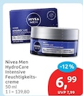 HydroCare Intensive Feuchtigkeitscreme im Angebot bei budni in Lüneburg HydroCare Intensive Feuchtigkeitscreme Angebote von Nivea Men bei budni Lüneburg für 6,99 €