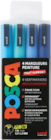 Marqueurs peinture couleurs bleues - POSCA dans le catalogue Monoprix Forum Des Halles
