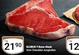 Aktuelle Steak Angebote bei GLOBUS in Rostock Aktuelles T-Bone-Steak Angebot bei GLOBUS in Rostock ab 21,90 €