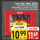 EDEKA - Coca-Cola Angebot im Prospekt Coca-Cola bei EDEKA im Prospekt "" für 10,99 €