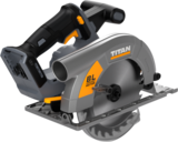 Scie circulaire 18v 165 mm nue - TITAN dans le catalogue Brico Dépôt