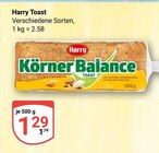 Körner Balance Toast im Angebot bei GLOBUS in Salzgitter Körner Balance Toast Angebote von Harry bei GLOBUS Salzgitter für 1,29 €