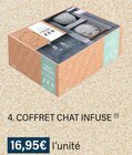 Promo COFFRET CHAT INFUSE à 16,95 € dans le catalogue Monoprix à Saint-Mandé