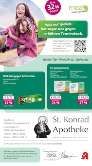 mea - meine apotheke Prospekt der KW 39 "Unsere September-Angebote" Aktueller mea - meine apotheke Prospekt "Unsere September-Angebote" Seite 1 von 4 Seiten