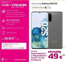 Becker Kommunikationsservice Vreden - Smartphone Galaxy S20 Smartphone Galaxy S20 Angebot bei Becker Kommunikationsservice Vreden im Prospekt "Liebe Kunden, wir sind für Sie da!"